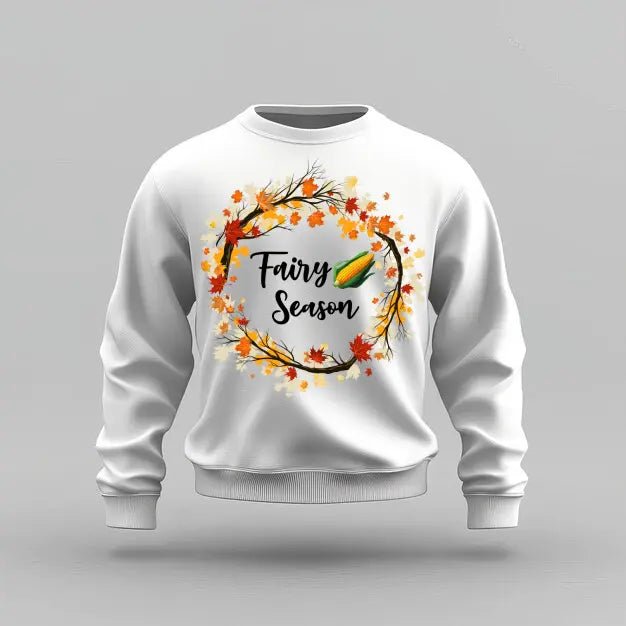 "Fairy Corn Season" Unisex organic sweatshirt bookish goods - TBRaring