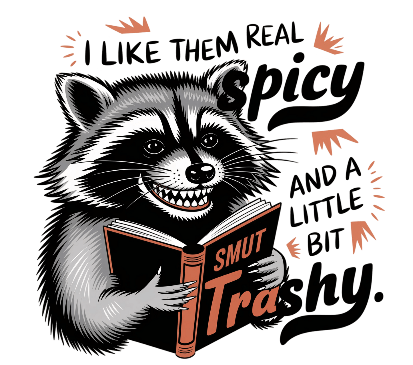 Bookish Shop "I Like Them Real Spicy" Short - Sleeve Unisex T-Shirt - TBRaring