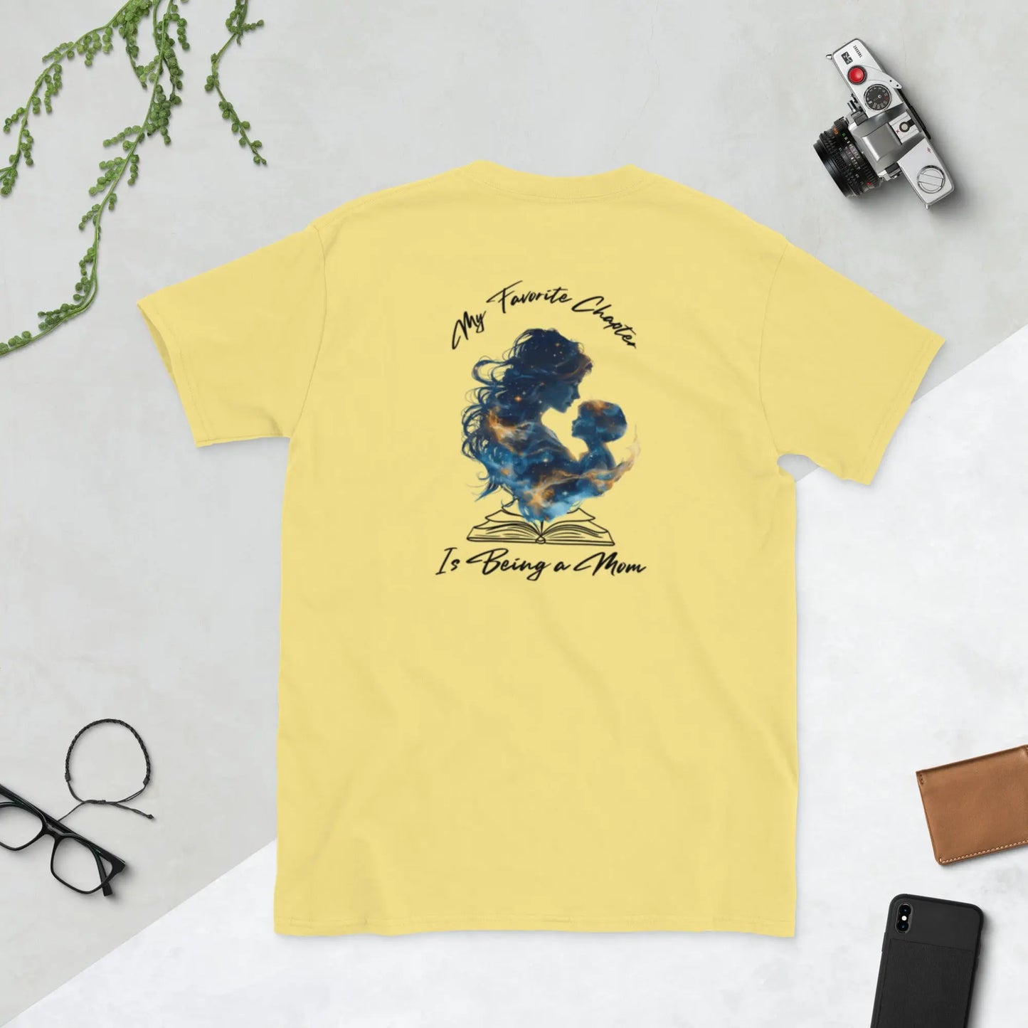 "My Favorite Chapter is Being a Mom" Short - Sleeve Unisex Bookishly T-Shirt - TBRaring