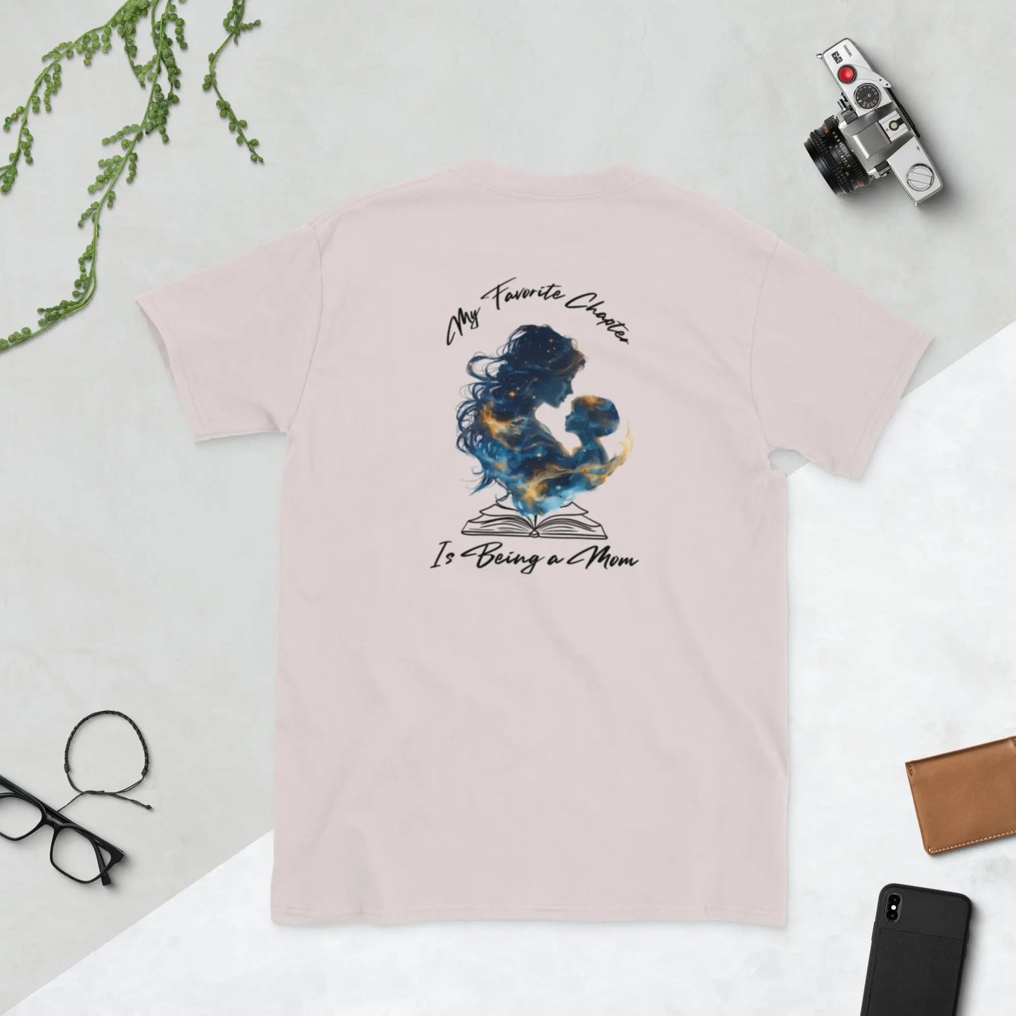 "My Favorite Chapter is Being a Mom" Short - Sleeve Unisex Bookishly T-Shirt - TBRaring
