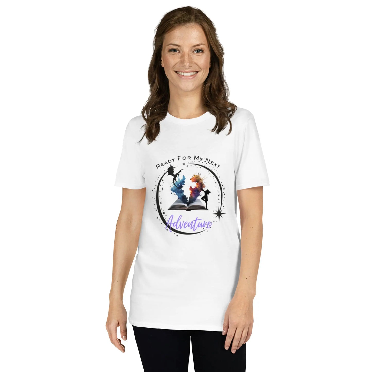 Bookish Shop "Ready For My Next Adventure" Short - Sleeve Unisex T-Shirt - TBRaring