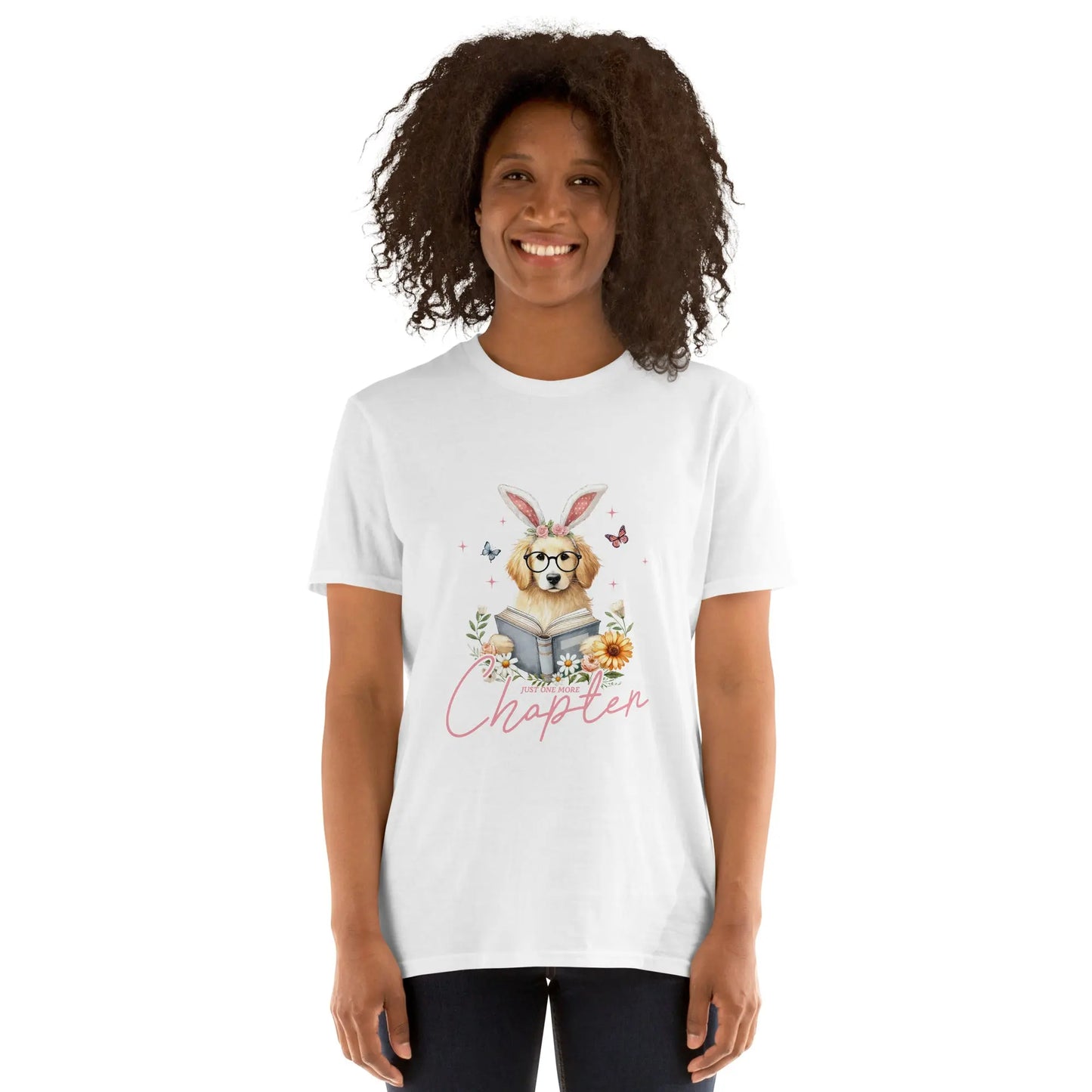 Bookish Shop "Just One More Chapter" Short - Sleeve Unisex T-Shirt - TBRaring