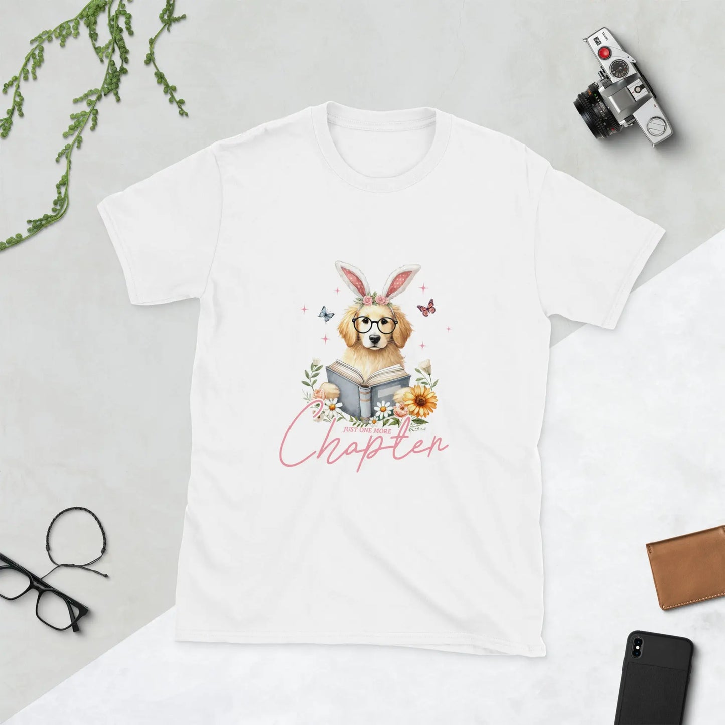 Bookish Shop "Just One More Chapter" Short - Sleeve Unisex T-Shirt - TBRaring