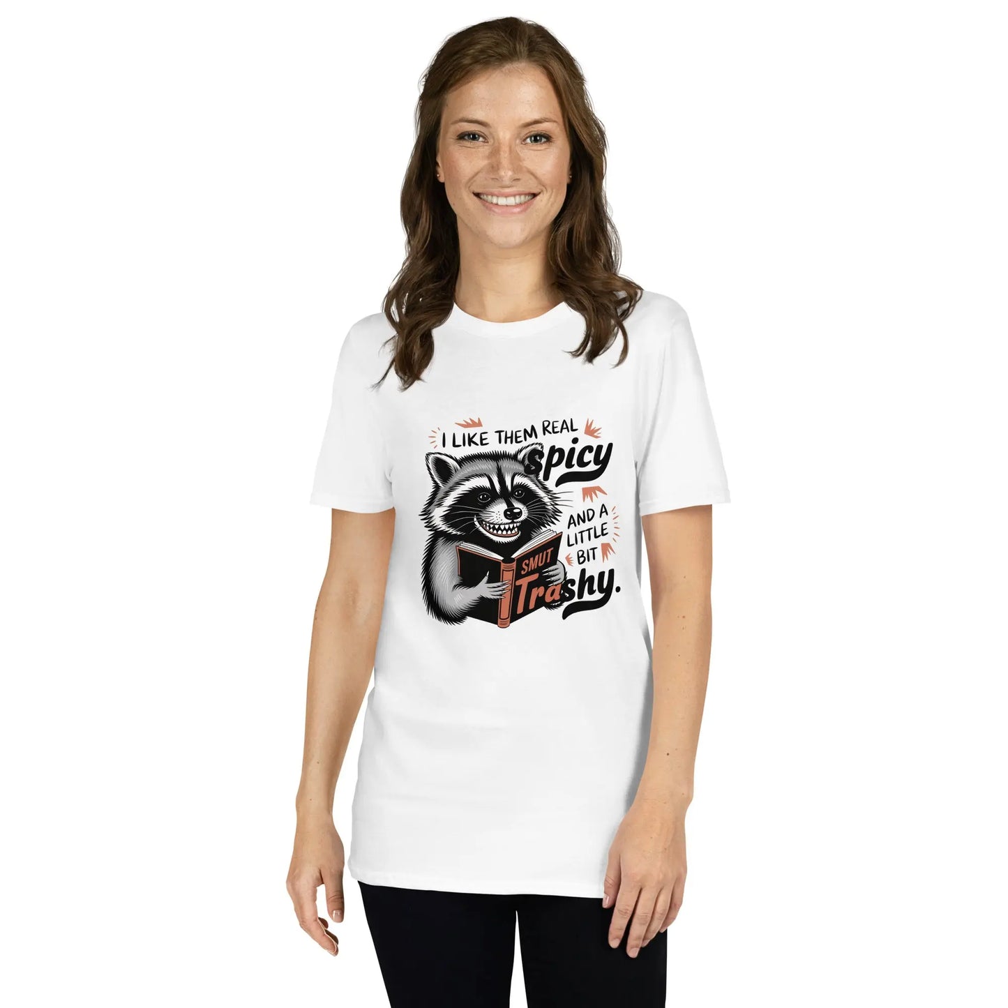 Bookish Shop "I Like Them Real Spicy" Short - Sleeve Unisex T-Shirt - TBRaring