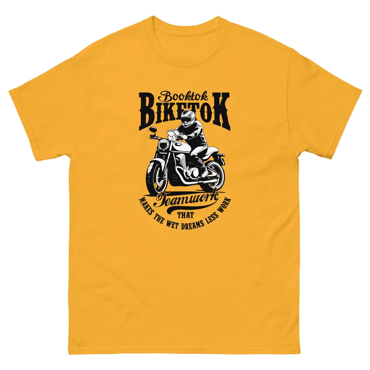 Bookish Shop "Booktok Biketok Teamwork" Unisex classic tee - TBRaring