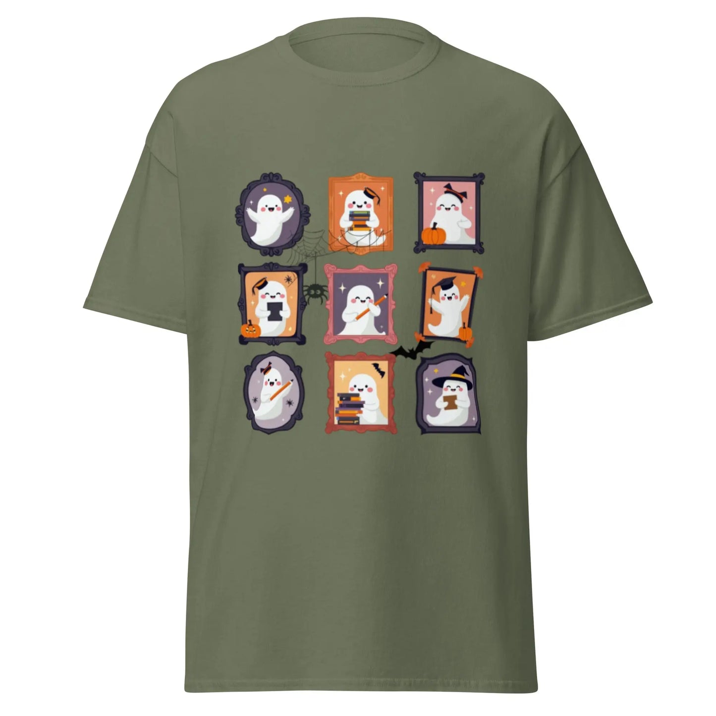 Ghost Teacher Picture Frame classic tee - TBRaring