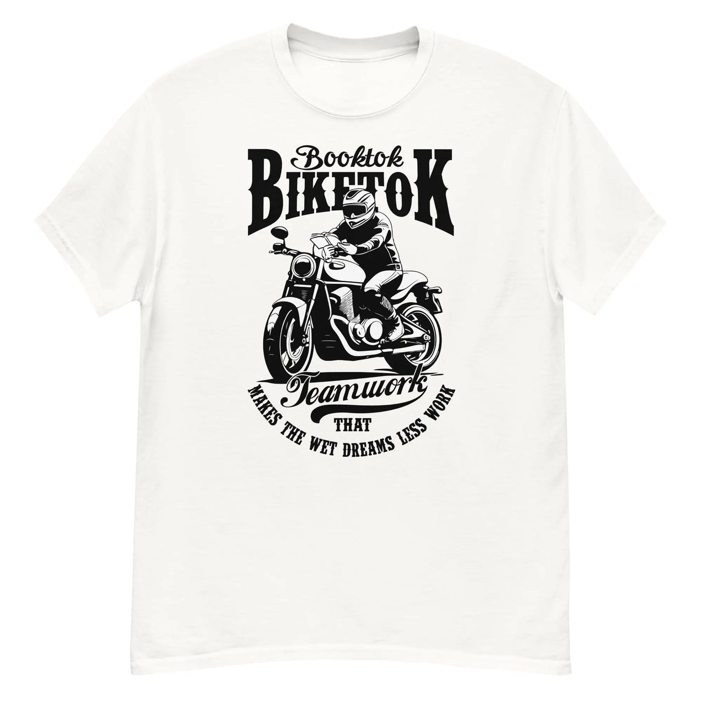 Bookish Shop "Booktok Biketok Teamwork" Unisex classic tee - TBRaring