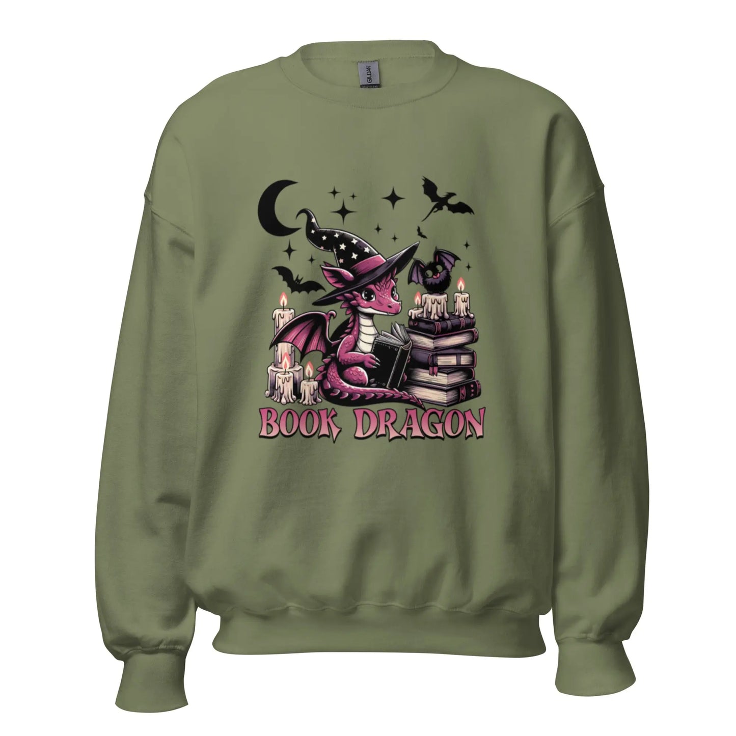 Halloween Book Dragon Sweatshirt - TBRaring