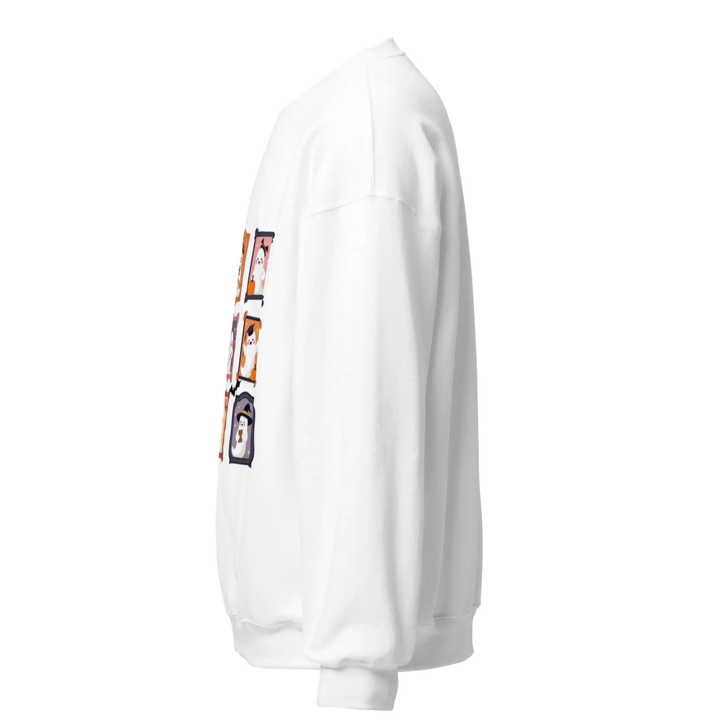 Ghost Teacher Picture Frame Sweatshirt - TBRaring