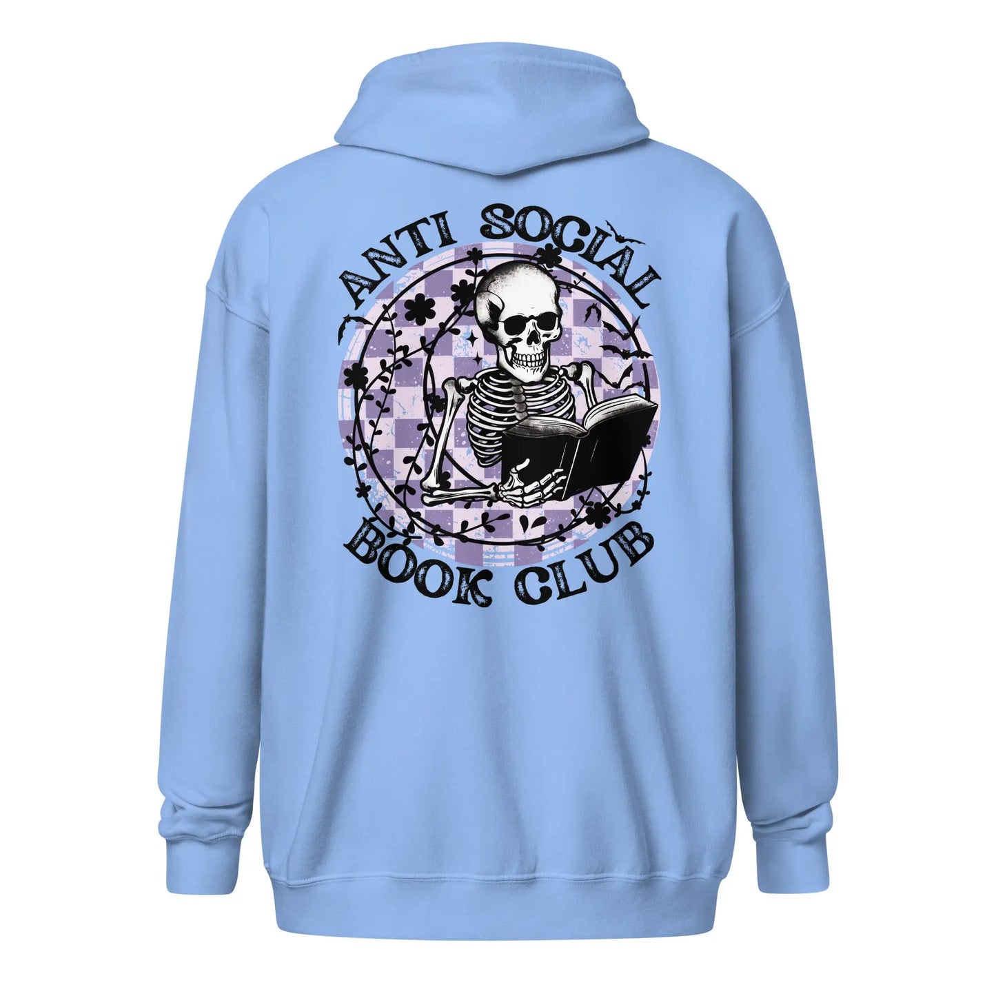 Anti - Social Book Club zip hoodie - TBRaring