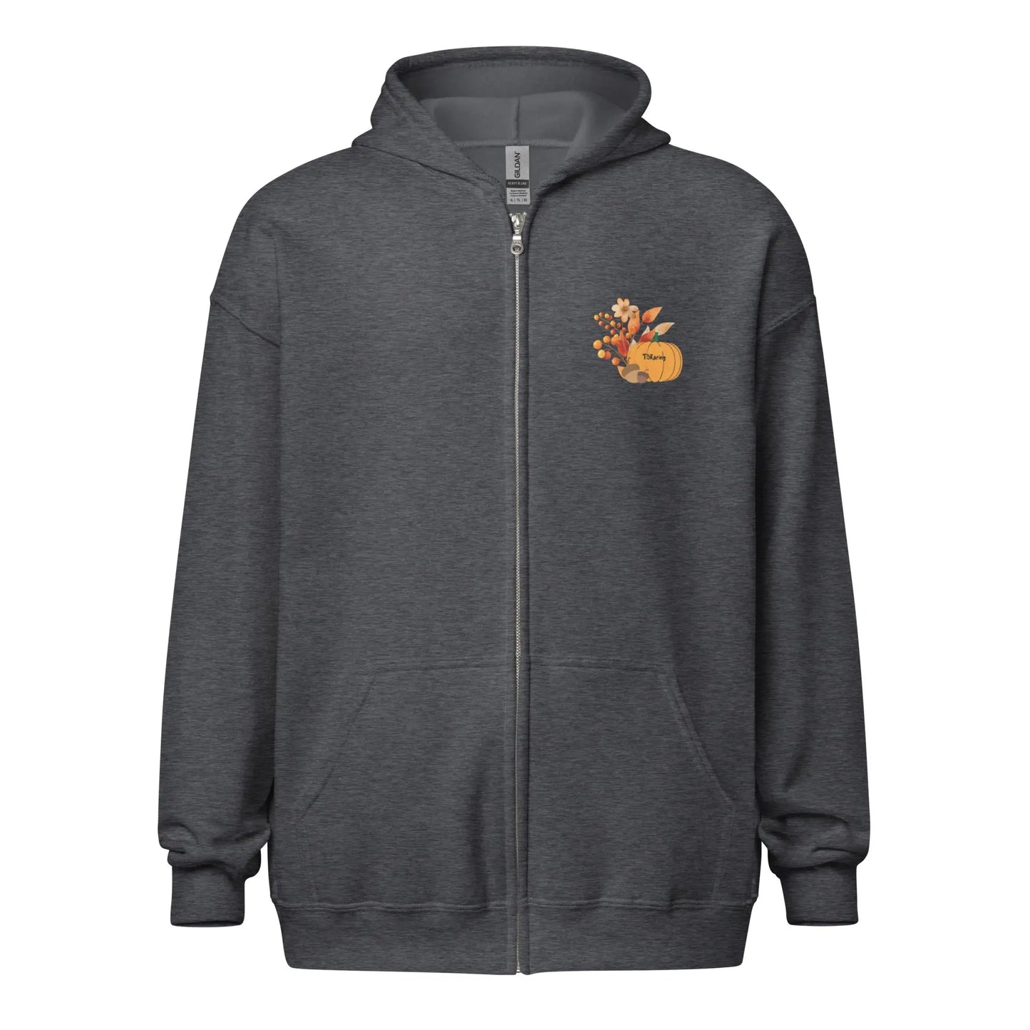 Hello Autumn Unisex heavy blend zip hoodie - TBRaring