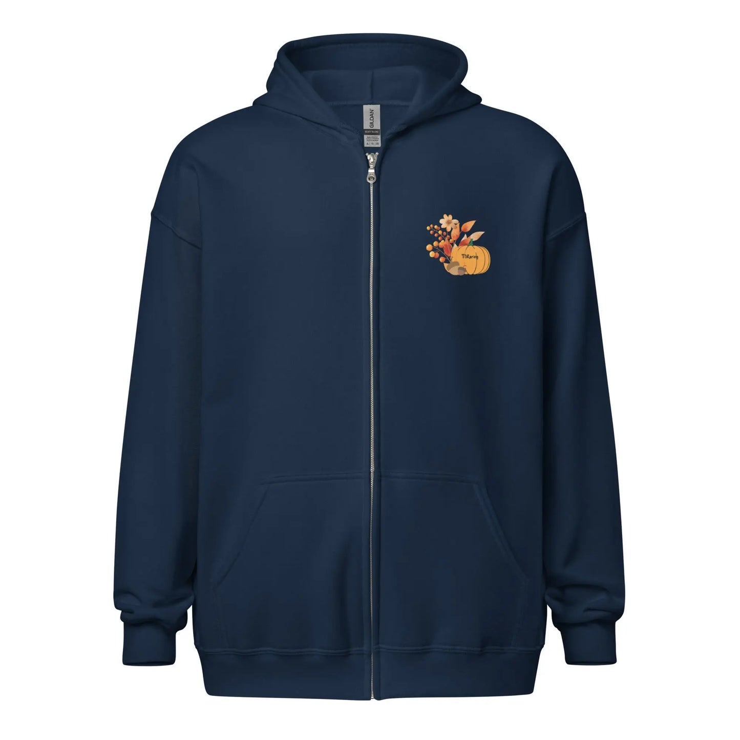 Hello Autumn Unisex heavy blend zip hoodie - TBRaring