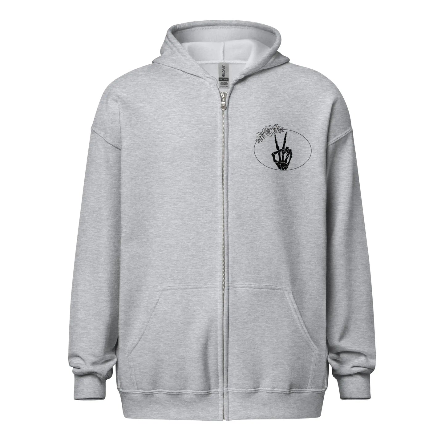 Bookish Shop "Cool Moms Have Tattoos and Love Why Choose" Unisex heavy blend zip hoodie - TBRaring