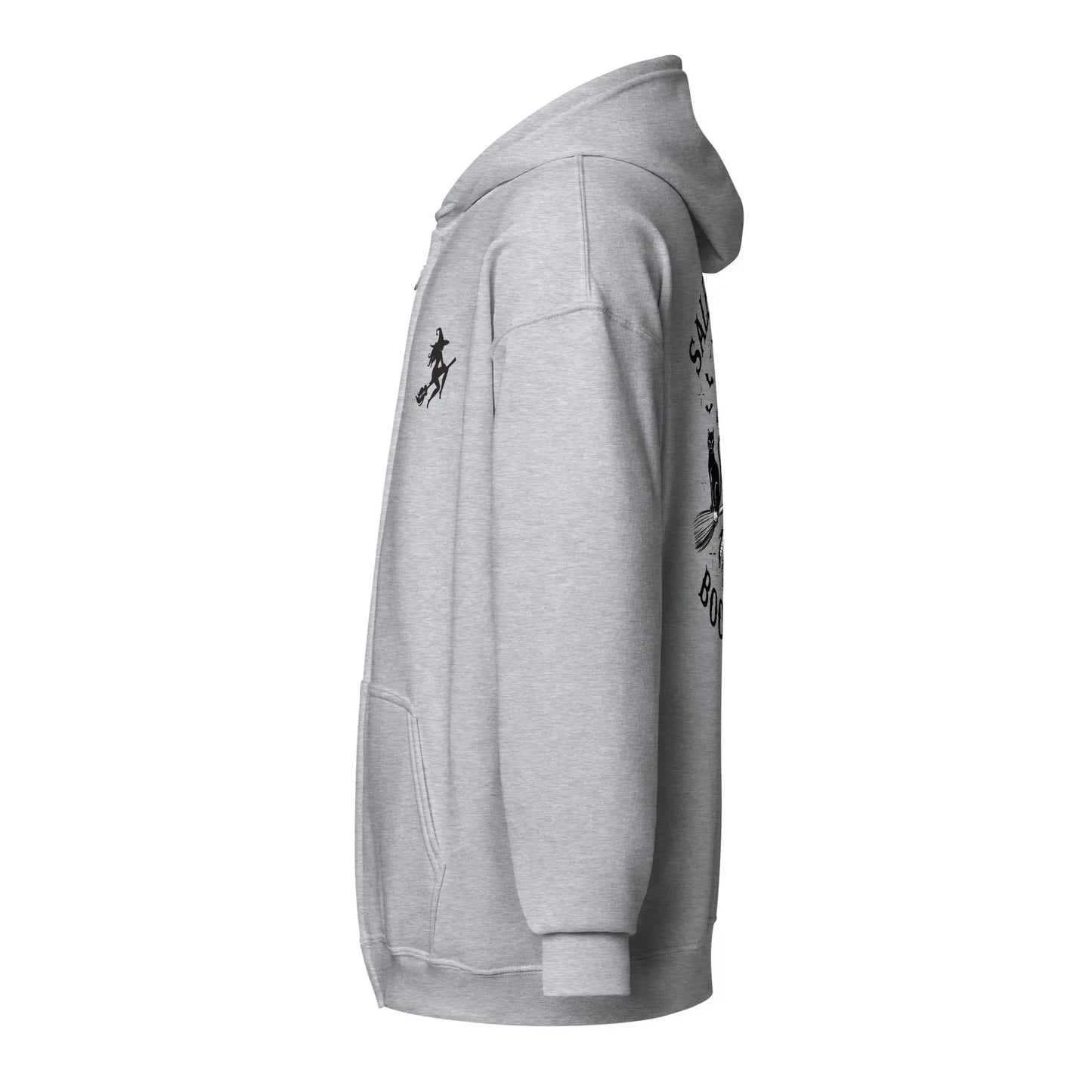 Salem Witch Book Club zip hoodie With Front and Back - TBRaring