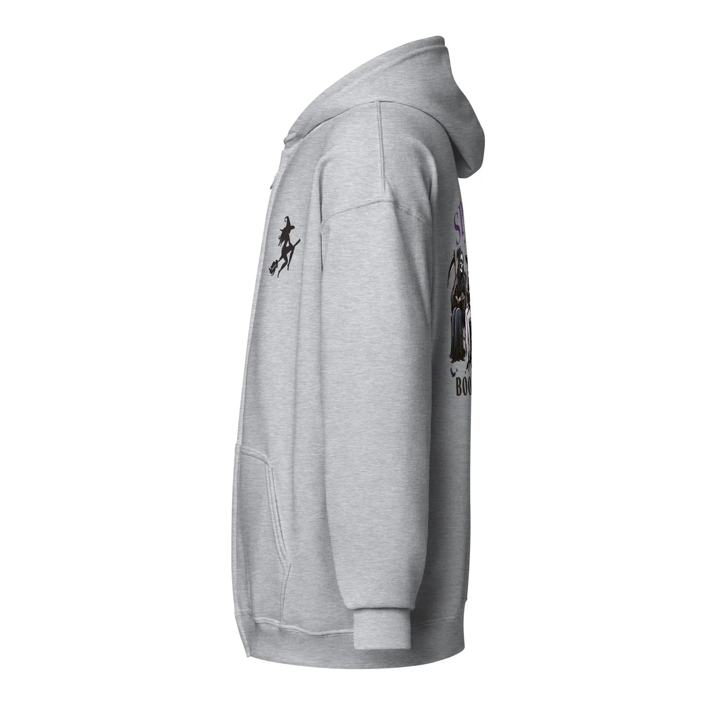 Spooky Book Club zip hoodie With Front and Back - TBRaring