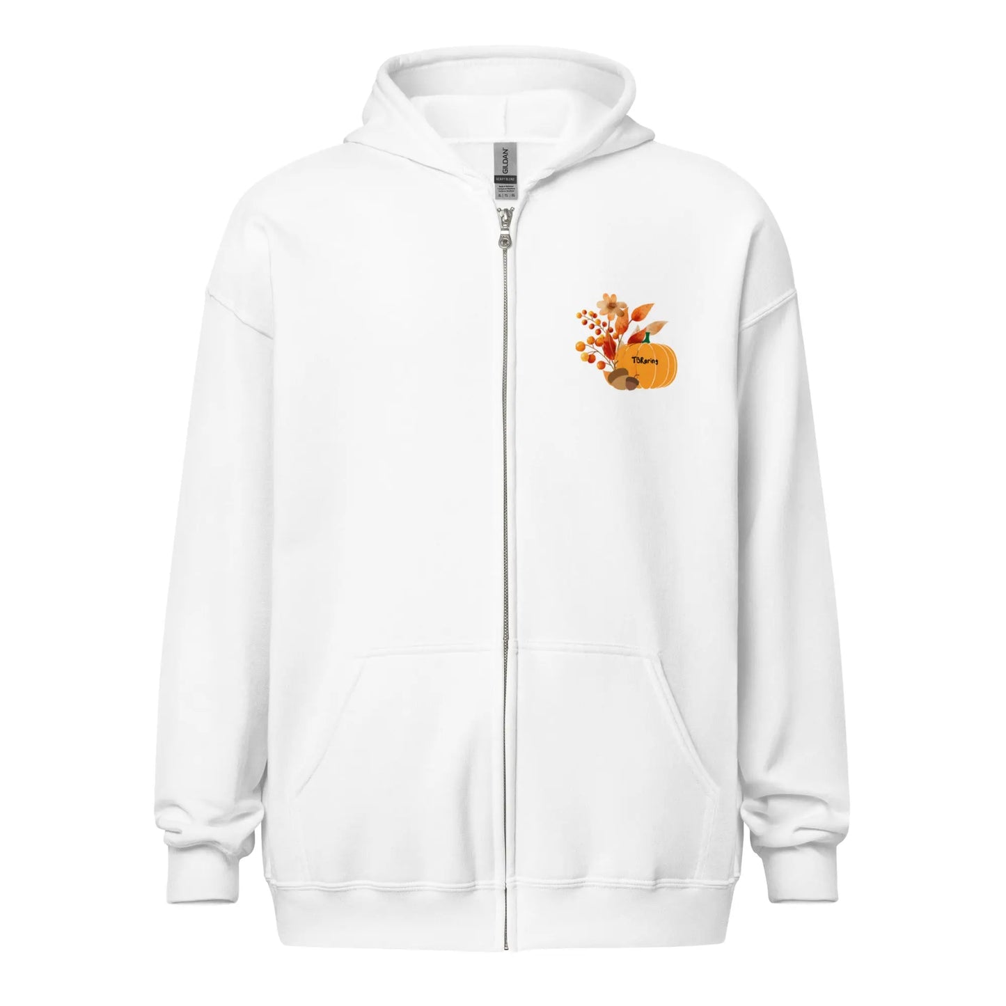 All Booked For Fall Unisex heavy blend zip hoodie - TBRaring