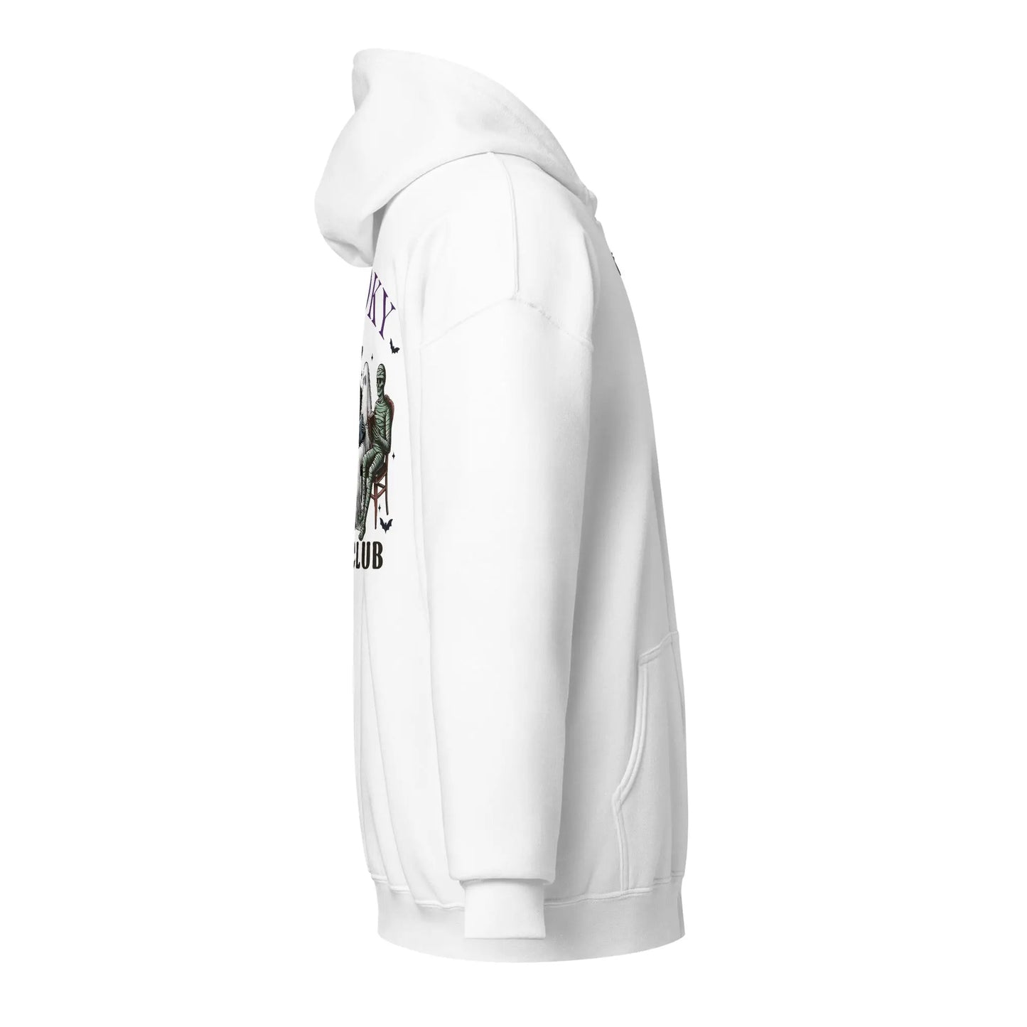 Spooky Book Club zip hoodie With Front and Back - TBRaring