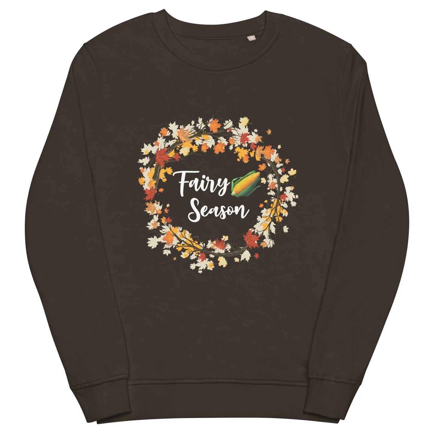 "Fairy Corn Season" Unisex organic sweatshirt bookish goods - TBRaring