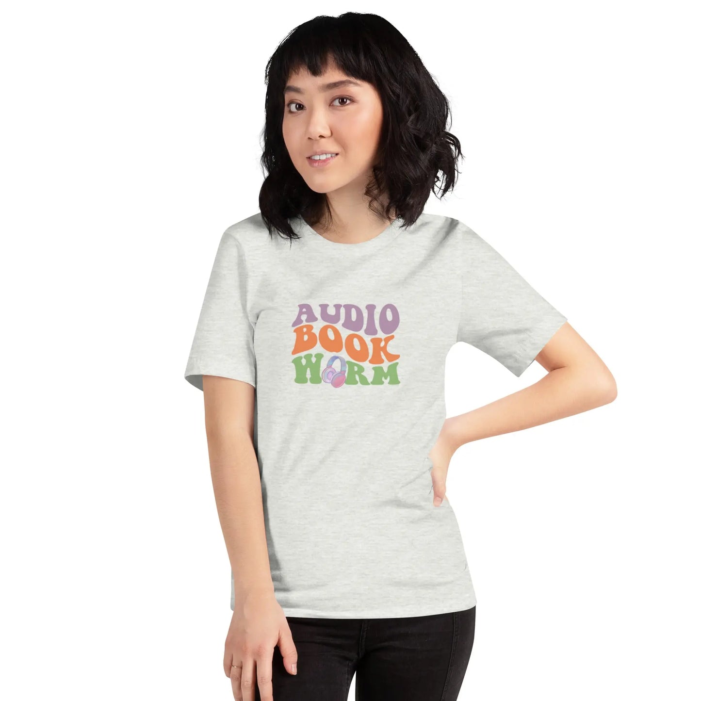 "Audio Book Worm" Unisex t-shirt Bookish Goods - TBRaring