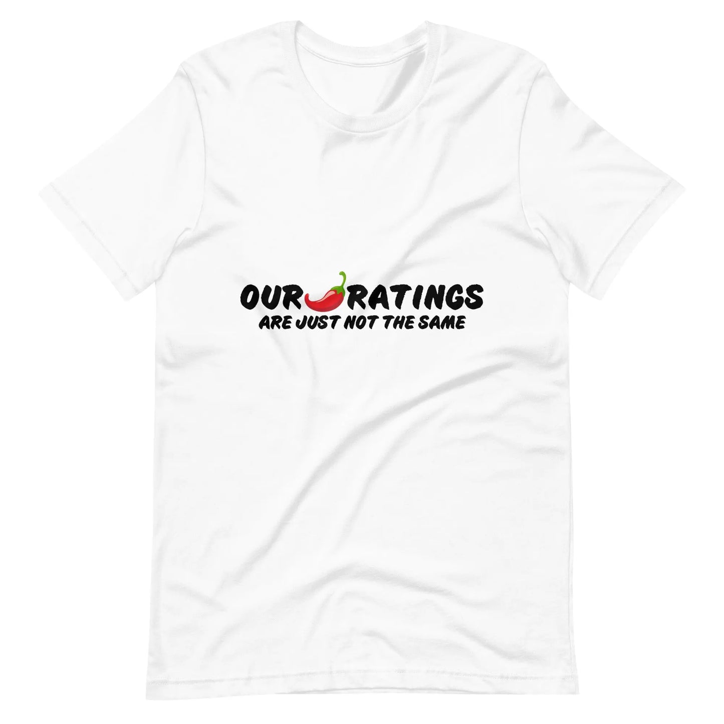 Bookish Shop "Our Chili Pepper Ratings" Unisex t-shirt - TBRaring