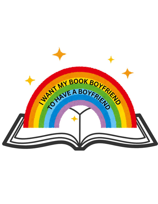 I Want My Book Boyfriend To Have a Boyfriend t-shirt - TBRaring