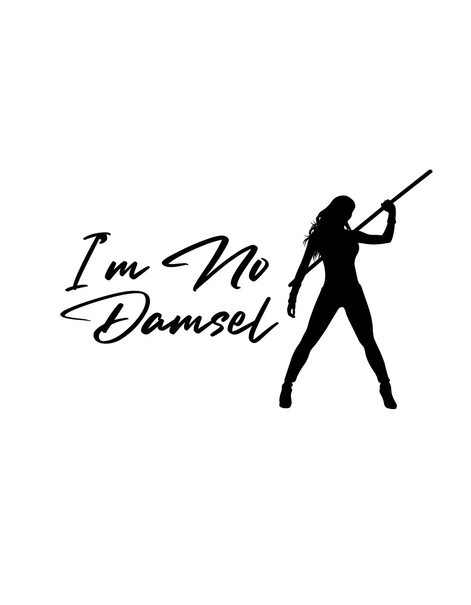 Bookish Shop "I'm No Damsel" Short - Sleeve Unisex T-Shirt - TBRaring