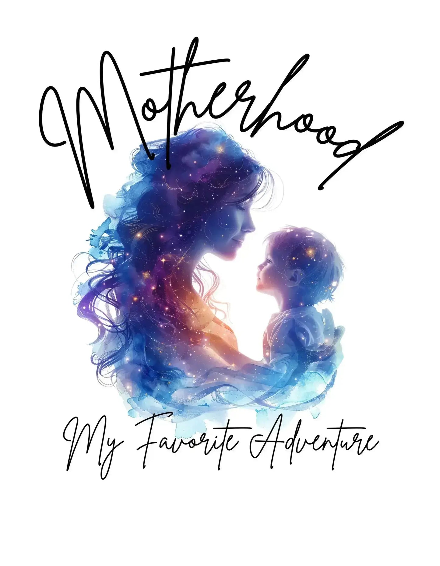 "Motherhood My Favorite Adventure" Short - Sleeve Unisex Bookishly T-Shirt - TBRaring