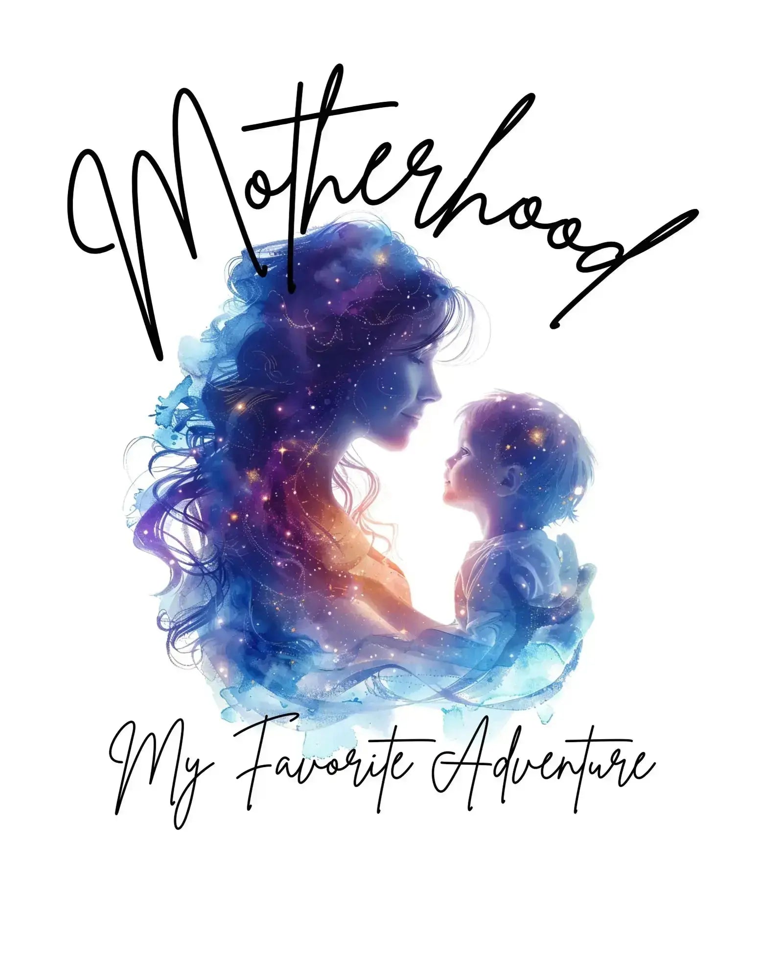 "Motherhood My Favorite Adventure" Short - Sleeve Unisex Bookishly T-Shirt - TBRaring