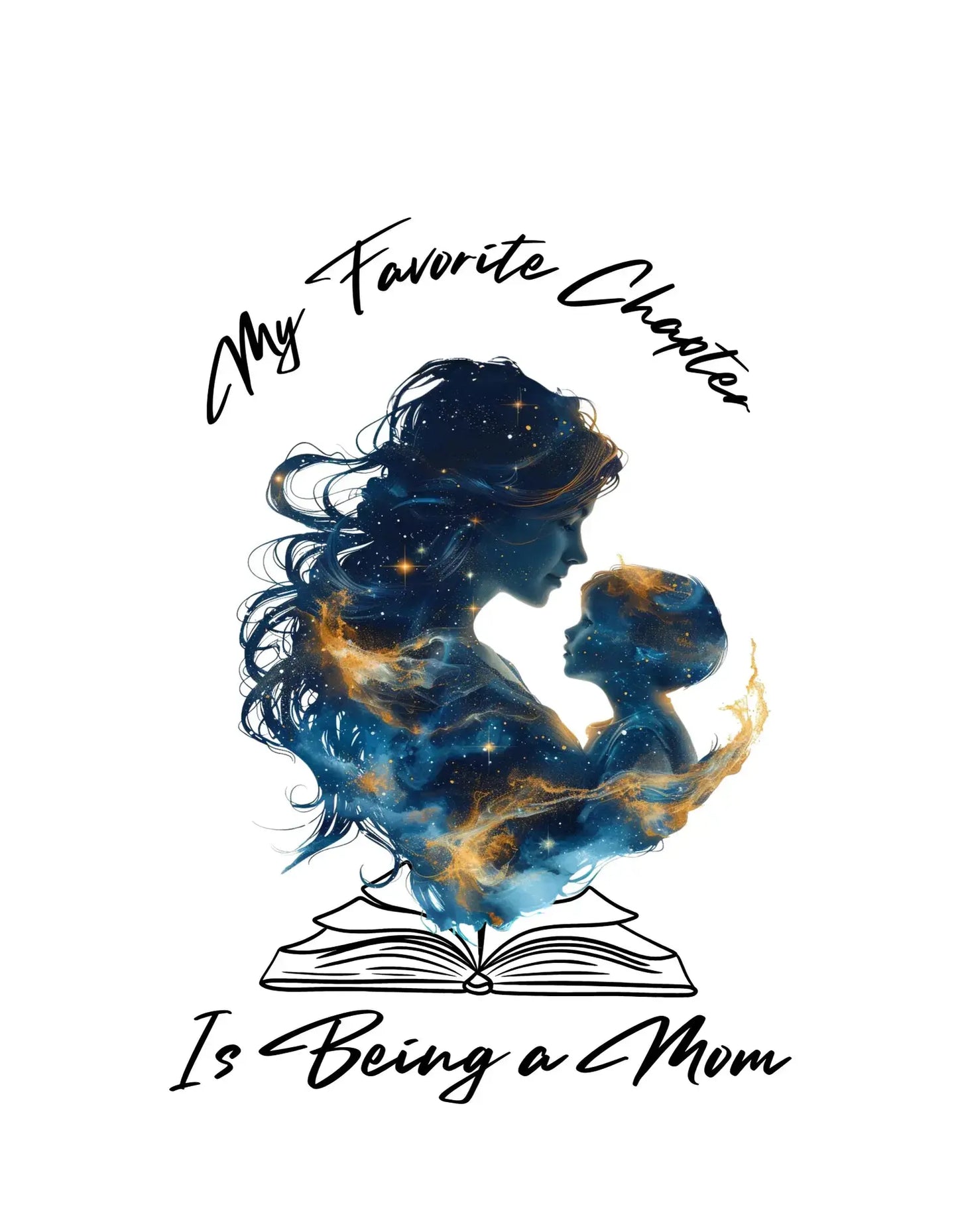 "My Favorite Chapter is Being a Mom" Short - Sleeve Unisex Bookishly T-Shirt - TBRaring