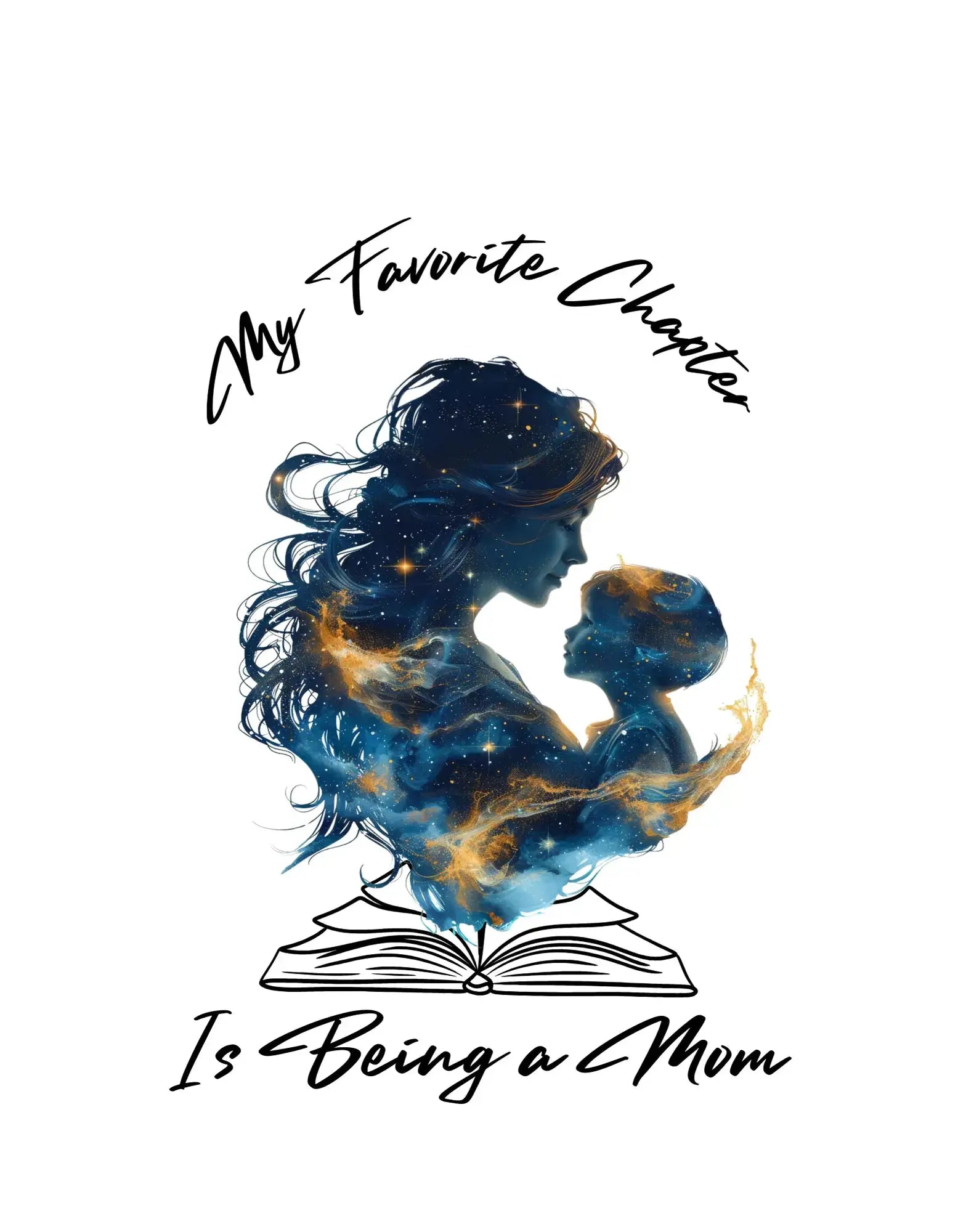 "My Favorite Chapter is Being a Mom" Short - Sleeve Unisex Bookishly T-Shirt - TBRaring