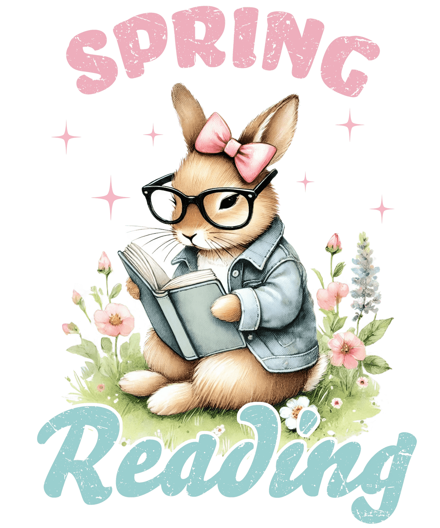Bookish Shop "Spring Reading" Women's Relaxed T-Shirt - TBRaring