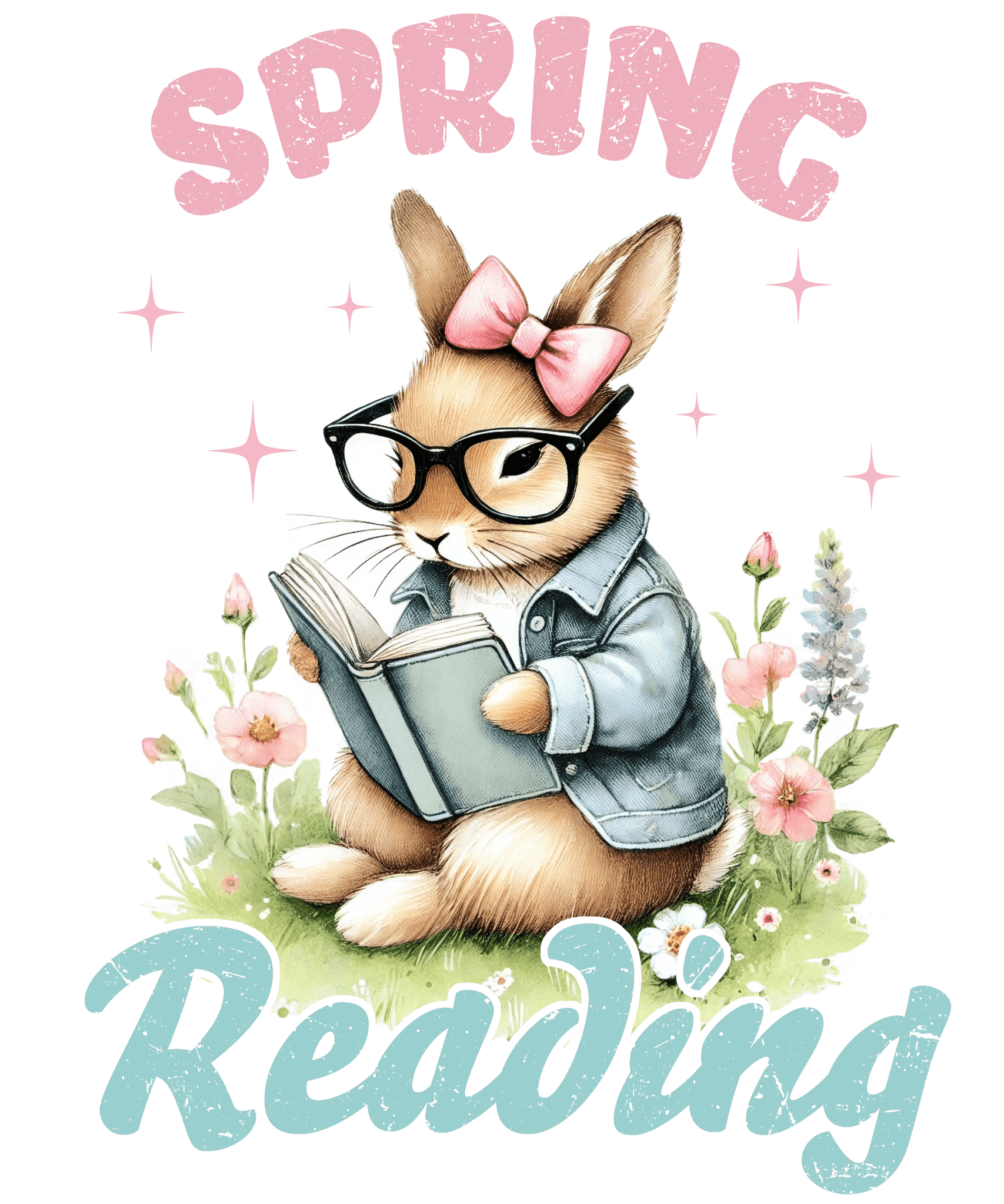 Bookish Shop "Spring Reading" Women's Relaxed T-Shirt - TBRaring