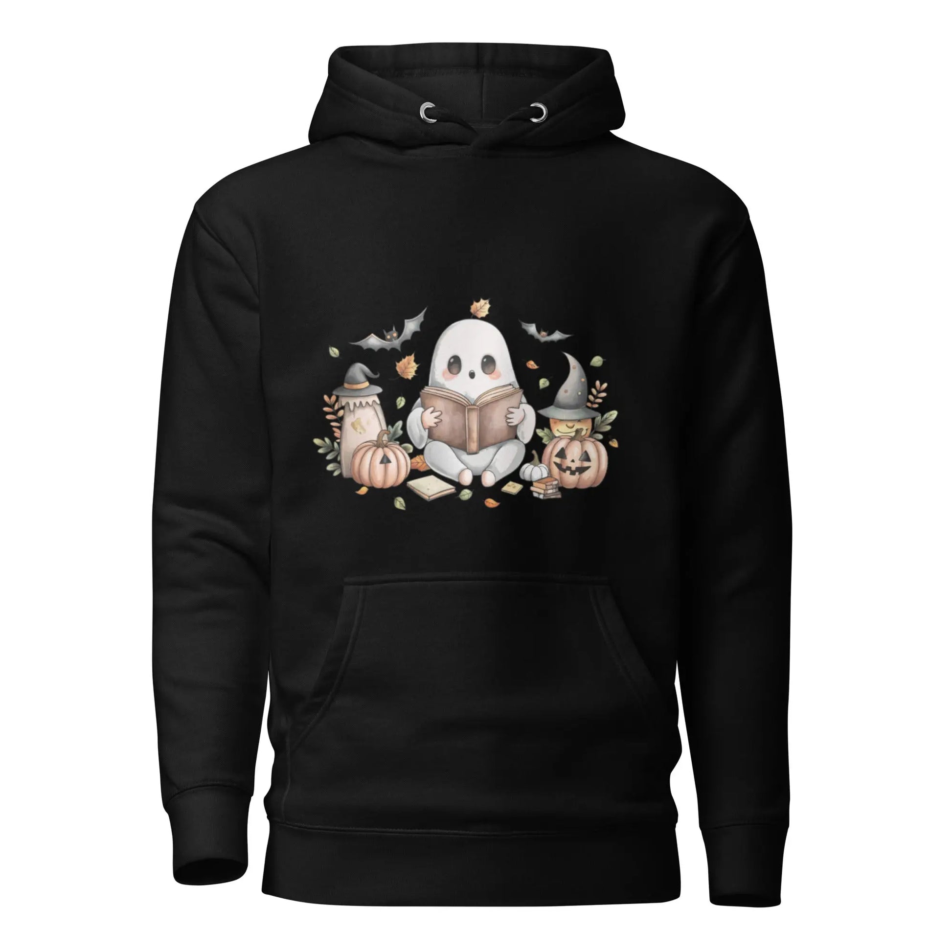 Cute Reading Ghost Hoodie - TBRaring