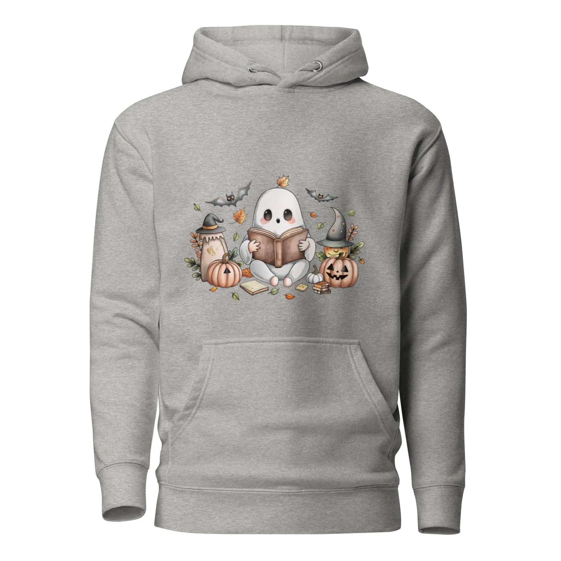 Cute Reading Ghost Hoodie - TBRaring