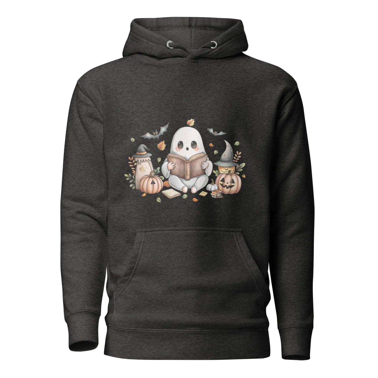 Cute Reading Ghost Hoodie - TBRaring