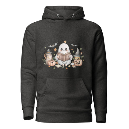 Cute Reading Ghost Hoodie - TBRaring