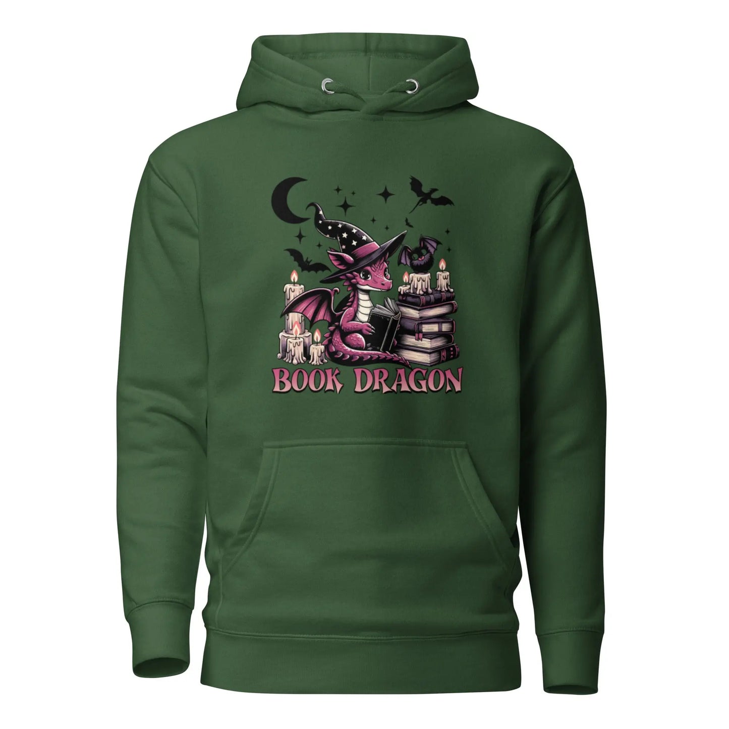 Halloween Book Dragon Hoodie - TBRaring