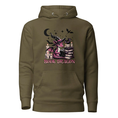 Halloween Book Dragon Hoodie - TBRaring