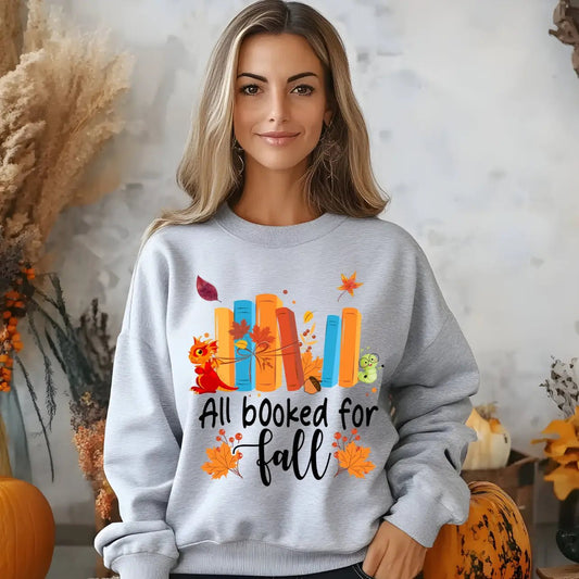 All Booked For Fall Unisex Sweatshirt - TBRaring