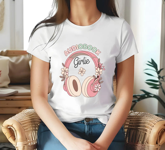 "Audio Book Worm" Unisex t-shirt Bookish Goods - TBRaring
