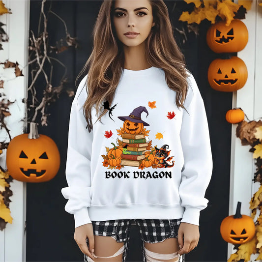 Halloween Baby Book Dragon Sweatshirt - TBRaring