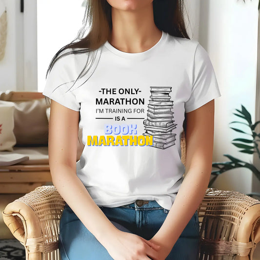 The Only Marathon I'm Training For Is A Book Marathon Unisex classic tee - TBRaring
