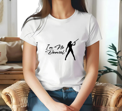 Bookish Shop "I'm No Damsel" Short - Sleeve Unisex T-Shirt - TBRaring