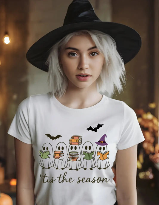 Tis The Season Ghost classic tee - TBRaring