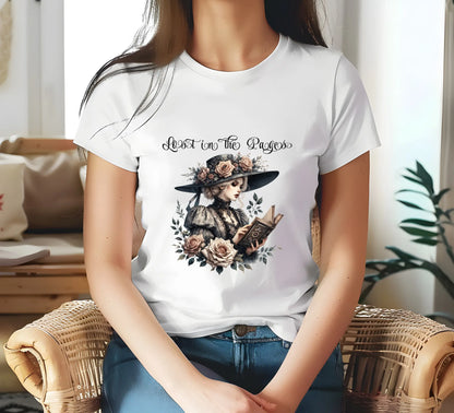 "Lost in the Pages" Short - Sleeve Unisex Bookishly T-Shirt - TBRaring
