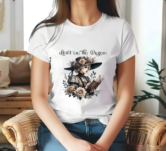 "Lost in the Pages" Short - Sleeve Unisex Bookishly T-Shirt - TBRaring