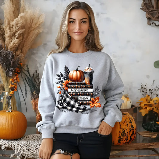 Page Turning Season Unisex Sweatshirt - TBRaring