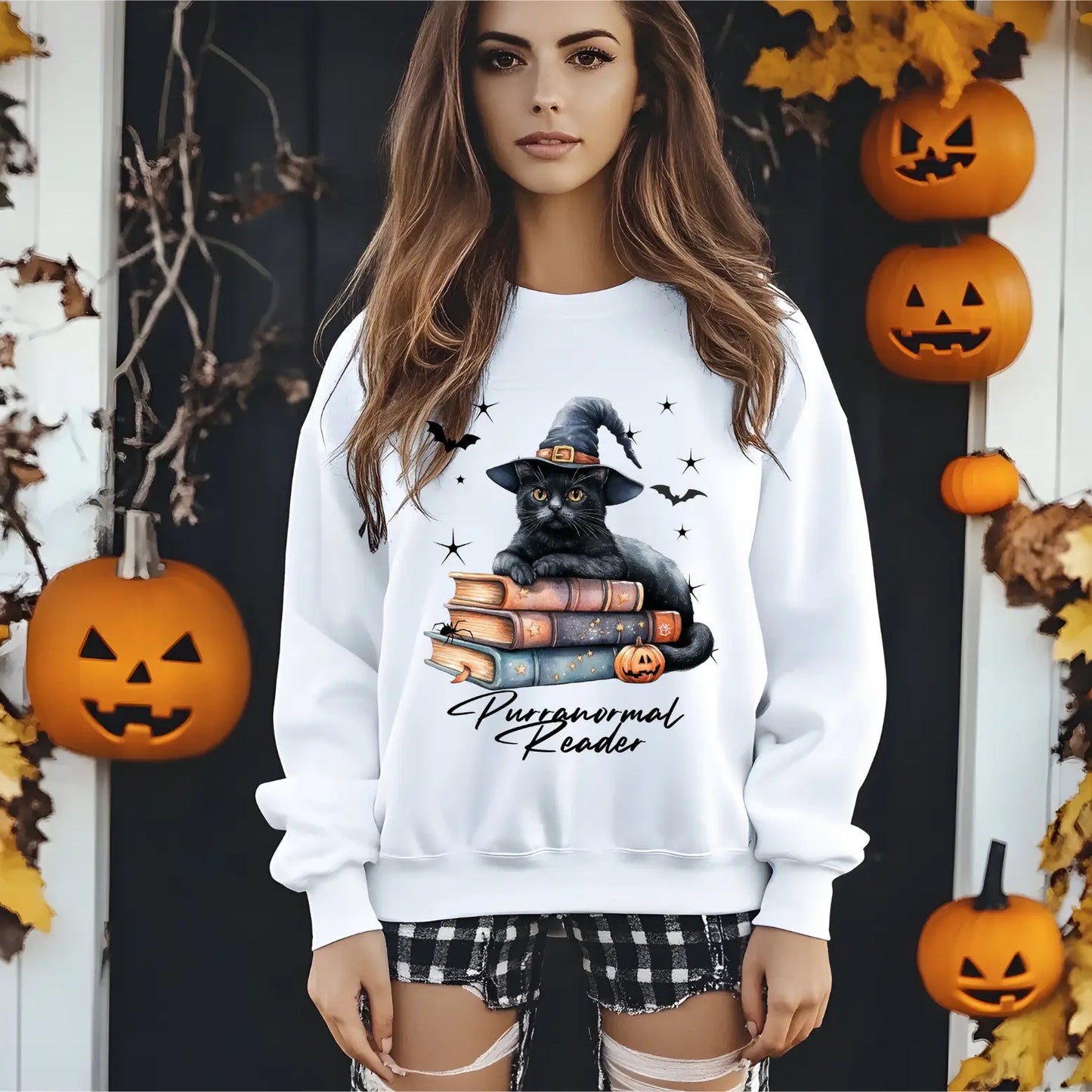Purranormal Reads Bookish Sweatshirt - TBRaring