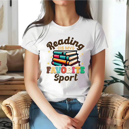 My Favorite Sport Is Reading Unisex classic tee - TBRaring