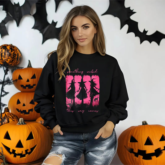 Something Wicked This Way Comes Witch Sweatshirt - TBRaring